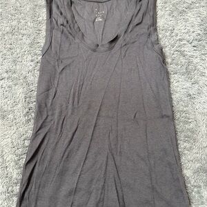 Gray Sleeveless Women's Tank
